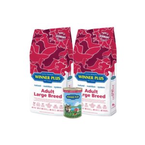 Winner Plus Adult Large Breed 2 x 18kg Transport Gratuit + Cadou